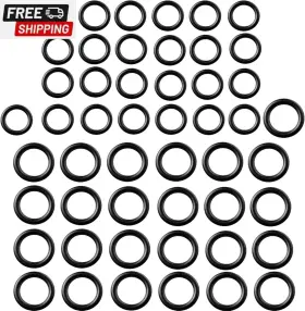 Tatuo-pression-054 Tatuo 50 Pieces Power Pressure Washer O-rings Replacement For 1/4 Inch 3/8
