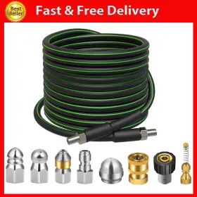 5800 Tayapura 313104822820 Sewer Jetter Kit For Pressure Washer 50 Ft Psi Drain Cleaner Hose