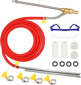 Tayapura 445025652675 Pressure Washer Sandblasting Kit 5000 Psi Wet Abrasive Sandblaster Attachment W