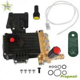 Pr4167732 Tectech 9 Hp 3000 Psi Pressure Washer Pump 4 Gpm 3400 Rpm 1-in Shaft New