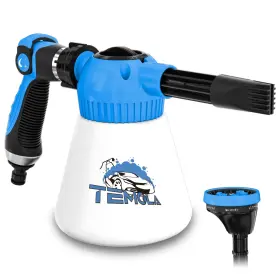 Temola 797422733431 Car Wash Foam Cannon Connected To Garden Hose Sprayer With Adjustable C
