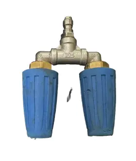 Thesiliconvalley 601549164613 4000 Psi Dual Turbo Nozzle Pressure Washer 4-6 Gpm 1/4 Inch Quick Connect Spray Tip #2