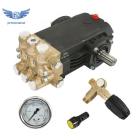 Thomletha Gm1016640md General Right Shaft 3500 Psi 5.6 Gpm Pressure Washer Pump 4.5 Hp Belt Drive Blue