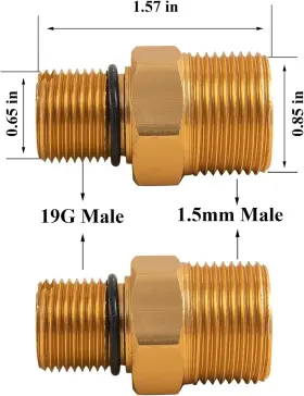 7106686 Timber Garner 2 Pcs Outlet Connector For Gas Powered Pressure Washer Pumps 19g And 1.5m #2