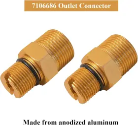 7106686 Timber Garner 2 Pcs Outlet Connector For Gas Powered Pressure Washer Pumps 19g And 1.5m #3