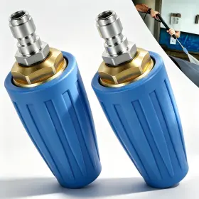 Tksdwblty 20002976101 2pcs Nozzle Pressure Washer 4000psi Max 360 Rotating Nozzle