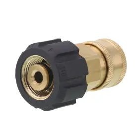 Tool Daily 606227926309 Quick Connect Socket For Pressure Washer Gun And Hose 3/8 Inch To M22 14m