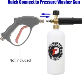 B07hc898gm Tool Daily Foam Cannon With 1/4 Inch Quick Connector 1 Liter 5 Pressure #2