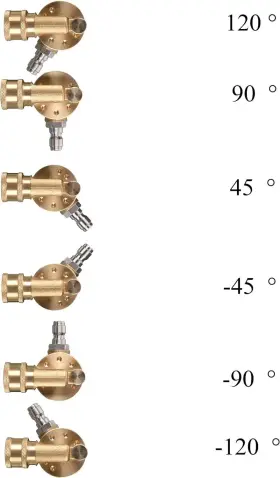 Jt017-4 Tool Daily Pivoting Coupler For Pressure Washer Tips Gutter Cleaner Attachment #2