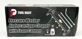 Jt052-8 Tool Daily 16 Inch 4000 Psi Pressure Washer Undercarriage Cleaner With Foam Cannon