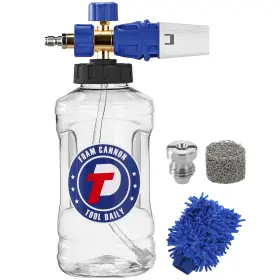Jt083-2 Tool Daily Foam Cannon For Pressure Washer Adjustable Blaster Snow Lance Wit