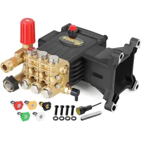 Hzqzb4gpm1inyot93 Toolcry Pressure Washer Pump Max 1 Inch Shaft Horizontal Gas 4000 Psi 4.0gpm