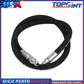 Ps18034ma206et Topoint Pressure Washer Whip Hose 4 Ft X 3/8 Inch Reel Connector For