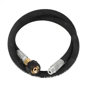 Ps18034ma213et Topoint 3ft Pressure Washer Whip Hose 3/8 Inch Jumper With Swivel Steel Connector