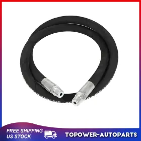 To18016at201p Topower 4000psi Pressure Washer Whip Hose - Swivel 4 Ft 3/8 Npt Solid M22 Female