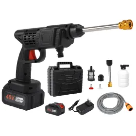 Wh003amzus Topteng H008-007 Power Blaster Plus Pressure Washer Cordless Portable Electric High W