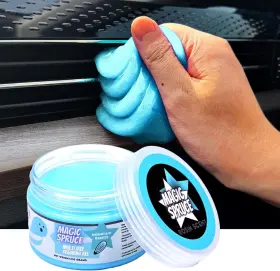 Tb030 Toysbutty Magic Spruce Car Cleaning Gel Kit For Interior Non Water Detailing Blue