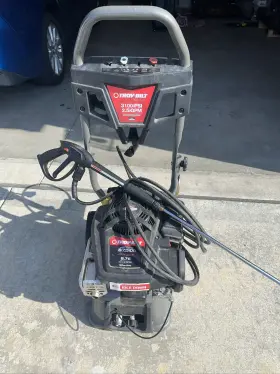 875exi Troy-bilt Gasoline Pressure Washer 3100 Psi Max 2.5 Gpm 190cc Ohv