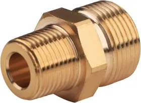 Jv84 Tsinghwang M22 To 3/8 Inch Npt Male Pressure Washer Adapter Brass Pipe Thread Fitting 4500