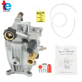 Tr50830 Turitrade 2.5 Gpm Pressure Washer Replacement Pump 3/4 Horizshaft Max 3000 Psi Oil Sealed