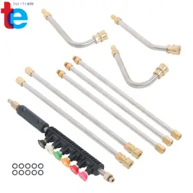 Tr77422 Turitrade 9 Pack Selkie Pressure Washer Extension Wand Upgrade Power Lance 1/4