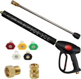 Twinkle Star 313111161196 Replacement Pressure Washer Gun With 16 Inch Extension Wand 4000 P