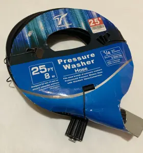 Twinkle Star 603983634295 High Pressure Washer Hose 1/4 Inch By 25-foot 3000psi