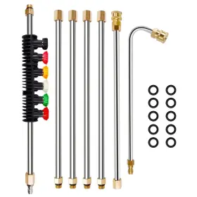 Jcg75 Twinkle Star Pressure Washer Extension Wand Set 8.5 Ft Replacement Lance Wit