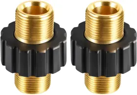 Twis375 Twinkle Star Pressure Washer Hose Adapter M22 Metric Male Thread Fitting 5000