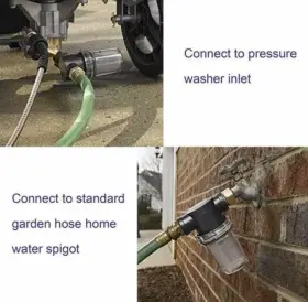 Y1p9 Twinkle Star Pressure Washer Water Sediment Attachment Garden Hose Filter #2
