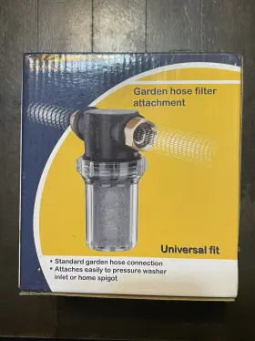 Y1p9 Twinkle Star Pressure Washer Water Sediment Attachment Garden Hose Filter