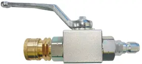 Uw18715 Ultimate Washer 612046713778 High-pressure Ball Valve Kit 3/8 Inch Mnpt Plug X Fnpt Quick-connect