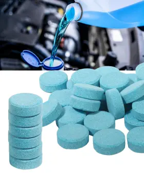 2833ptp001 Unlrae 50pcs Windshield Washer Fluid Car Accessories Tablets C