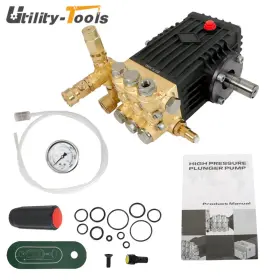 Ut3507132 Utility-tools 3600 Psi 4.9gpm Pressure Power Washer Pump 24mm Solid Shaft Belt Drive Us