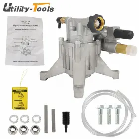 Ut3508098 Utility-tools High Quality Universal Power Pressure Washer Pump 2700 Psi 2.4 Gpm 7/8 Inch Shaft