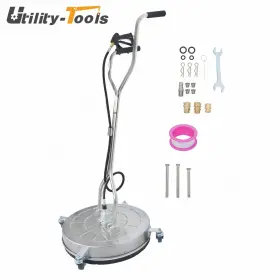 Ut5214744 Utility-tools 24 Inch Pressure Washer Surface Cleaning System Stainless Steel Easy-attach Handle