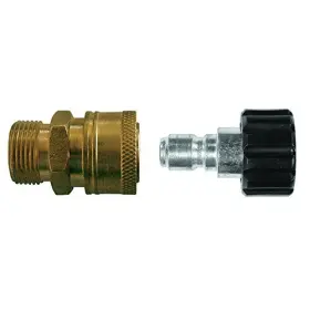Pk-14000006 Valley Industries 816403001076 X Qd Pressure Washer Screw Type Set Brown