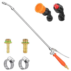 Vanpet 768531789855 All Metal Sprayer Wand With 3 29 Inches Nozzles