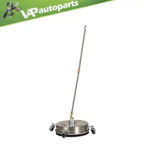 Vap18052811us Vap-autoparts 13 Inch Stainless Steel Surface Cleaner Attachment Pressure Washer 4 Wheel
