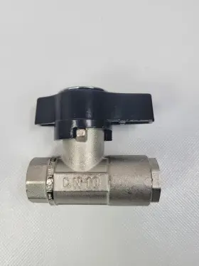 20.0032 Veloci Mtm Hydro 3/8 Inch Premium Plated Brass Ball Valve Dn10
