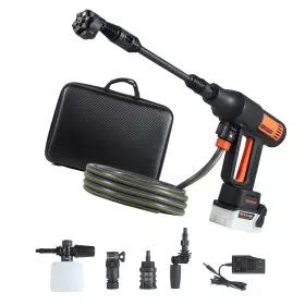 Vevor 197988183372 Cordless Pressure Washer 1200psi Max Portable With Brushless Mo