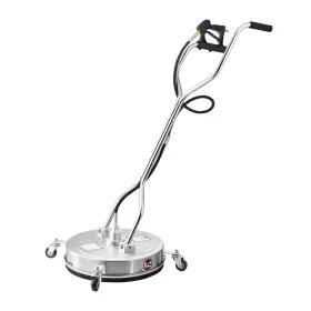 Vevor 197988313038 20 Inch Pressure Washer Surface Cleaner 4 Wheels Dual Handle 4500 Max Psi