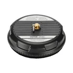 Vevor 197988313274 15 Inch Pressure Washer Surface Cleaner 4 Wheels 3000 Max Psi Plastic Black
