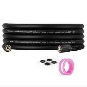 Gyqxrg25yc11iz58e Vevor 25 Ft 3600 Psi High Pressure Power Washer Hose 1/4 Inch Quick Connection