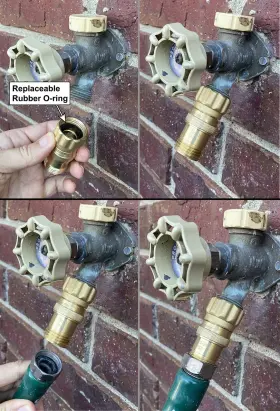 Vibrant Yard Co. Llc 703929688372 Heavy Duty 25 Psi Water Pressure Regulator 3/4 Inch Hose Thread Drip Irrigation #2