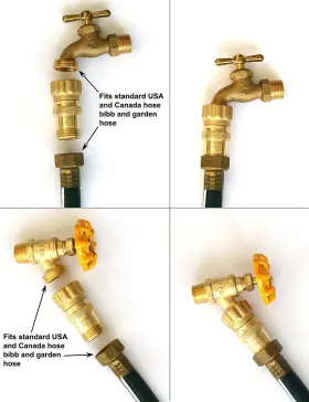 Vibrant Yard Co. Llc 703929688372 Heavy Duty 25 Psi Water Pressure Regulator 3/4 Inch Hose Thread Drip Irrigation #3
