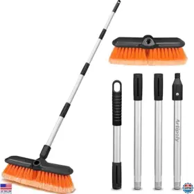 Car-056 Visit The Artipoly Store 65 Inch Car Wash Brush With Extension Pole Soft No Scratch Cleaning Tool For