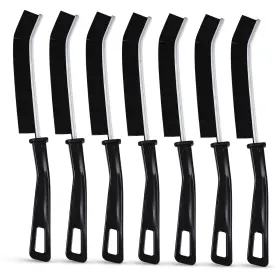Ccb7 Vivecy 7pcs Crevice Cleaning Brush Gap For Hard Bristle Black
