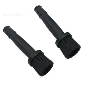 Gjm1027 Vrotqyn 2 Packs Wheel Lug Nut Cleaning Brush Set For Chrome Closed End Black