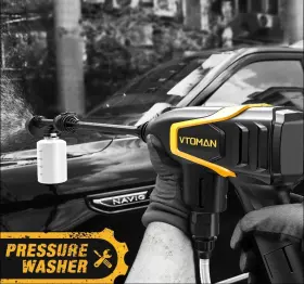 1500a Vtoman A-v32 Wireless V32 Pressure Washer With Jump Start Capability